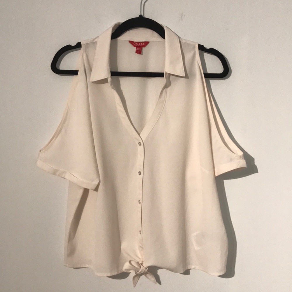 50% Guess cold shoulder blouse